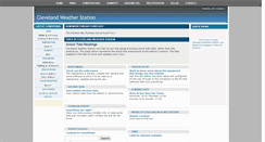 Desktop Screenshot of clevelandweather.net